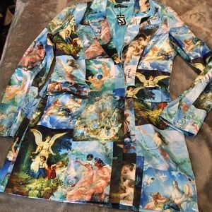 2X size blazer dress